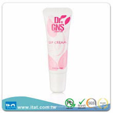 Taiwán fabricante crema para labios de grado alimenticio envase suave ovalado